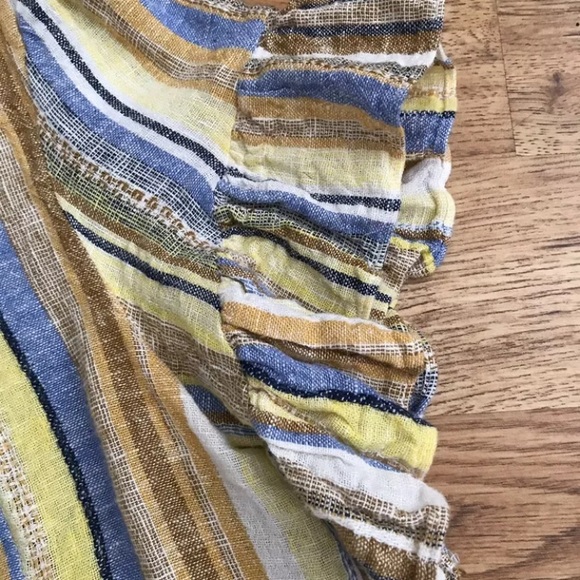 Anthropologie Linen Blouse Drew - Picture 5 of 7